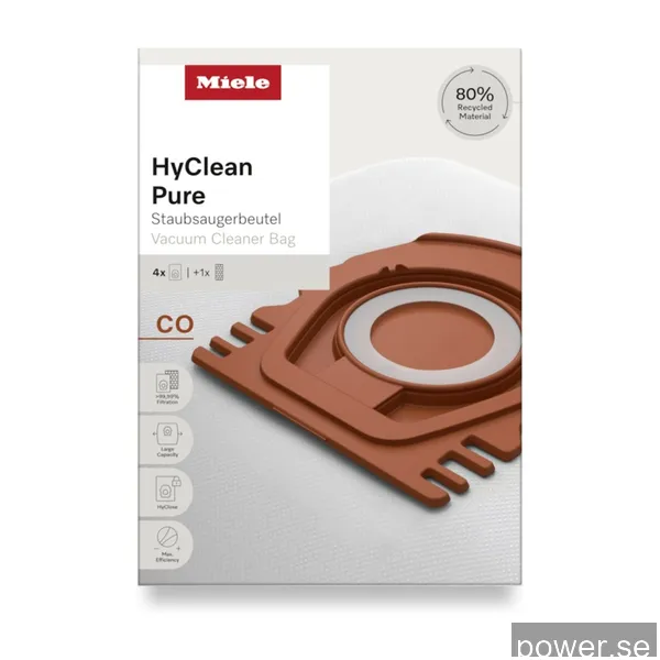 Miele CO HyClean PureDammsugarpåse 12557080