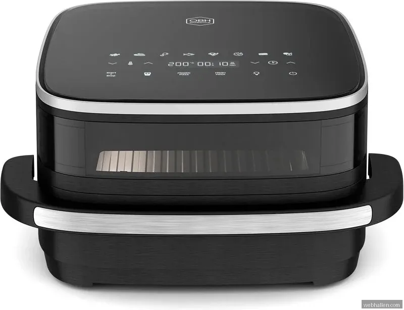 OBH Nordica Easy Fry XL Surface Air Fryer 1,0 kg Black