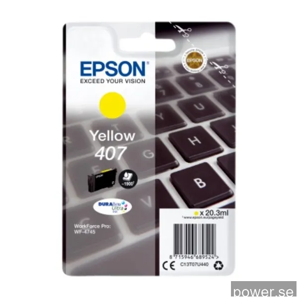 Epson WF-4745 bläckpatron, gul