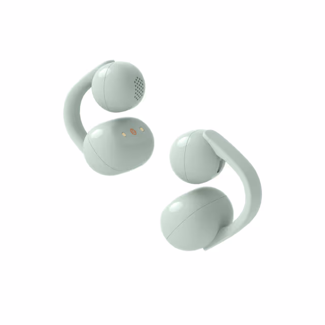 Sony LinkBuds Clip Open-Ear Headphones - Grön