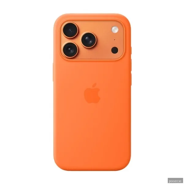 Apple iPhone 17 Pro silikonfodral med MagSafe - Orange