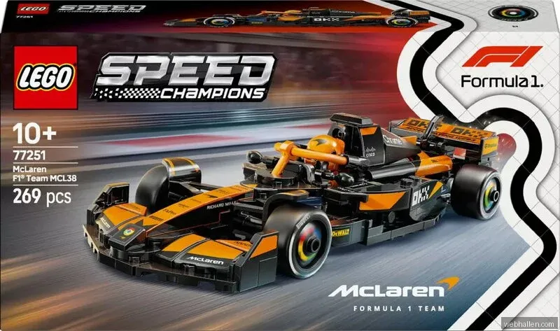 LEGO LEGO Speed Champions McLaren F1 Team MCL38 racerbil 77251