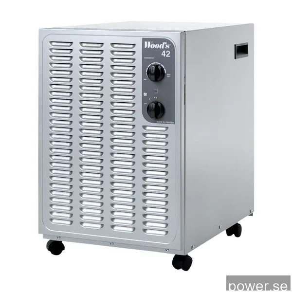 Woods SW42FM avfuktare, silver