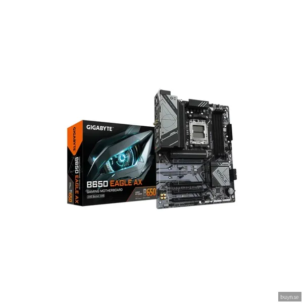 GIGABYTE B650 EAGLE AX Moderkort - AMD B650 - AMD AM5 socket - DDR5 RAM - ATX