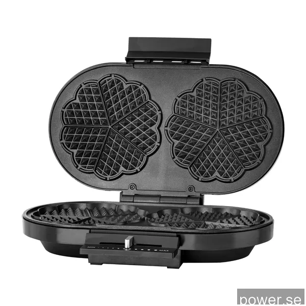 OBH Nordica Deluxe Double dubbel Våffeljärn, stål