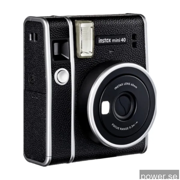 Fujifilm Instax Mini 40 kamera, svart