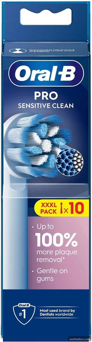 Oral-B Borsthuvuden Sensitive Clean & Care - 10 pcs
