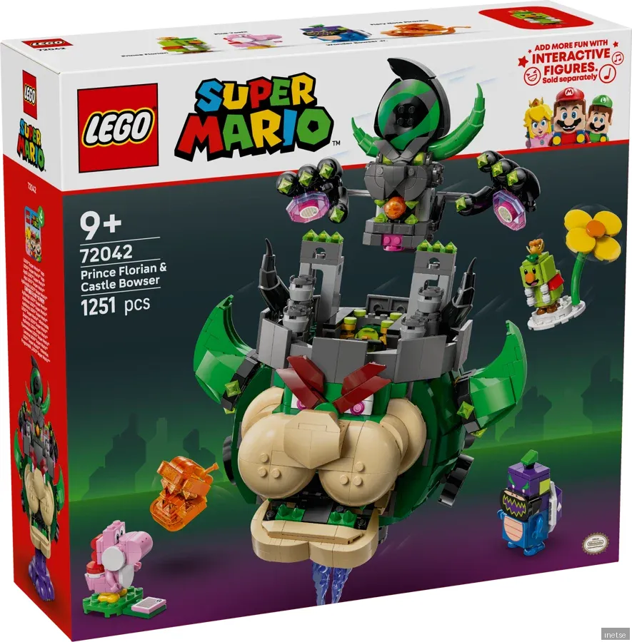 LEGO Super Mario 72042 Prince Florian och Castle Bowser