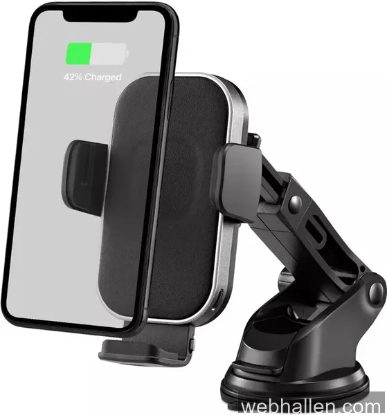 Andersson Trådlös Billaddare 15W Auto Grip - Svart
