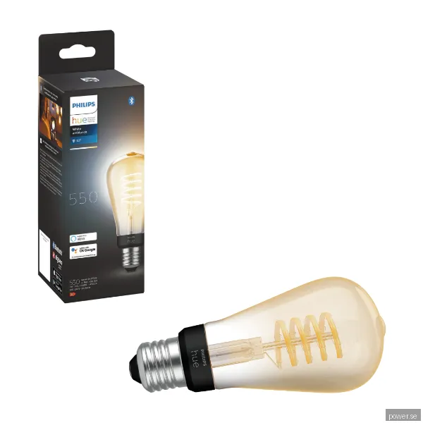 Philips Hue WA Filament Smartlampa ST64 E27
