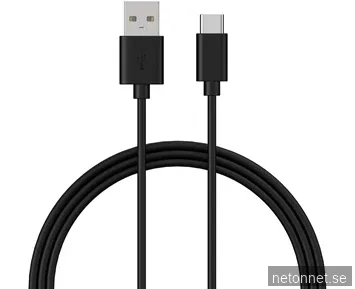 Andersson USB-A- USB-C 3A 60W 1m - Black