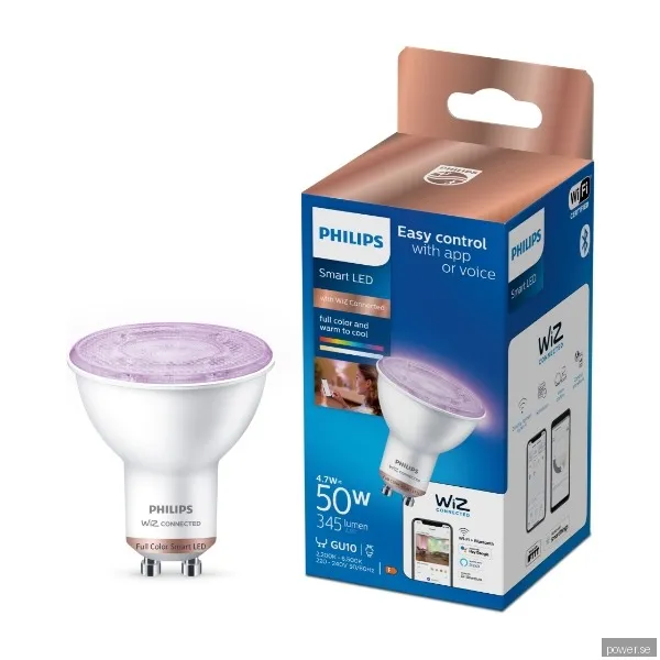 Philips RGB smart lampa 4,7W GU10