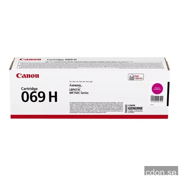 Canon CRG 069H / 5096C002 High Magenta