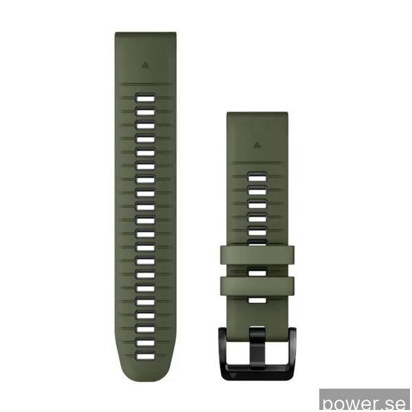 Garmin 22 mm QuickFit Silicone klockarmband (grön/grå)