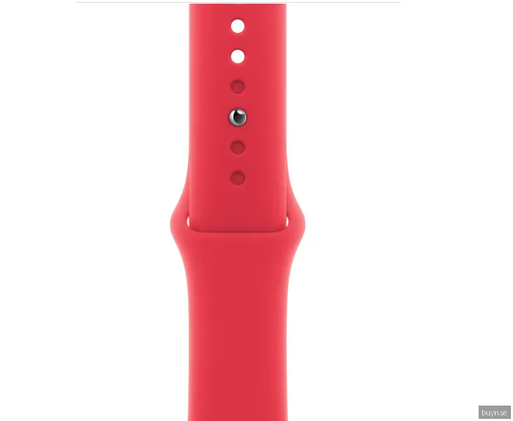 Apple - Band för smart klocka - 45 mm - storlek S/M - produkt (RÖD)