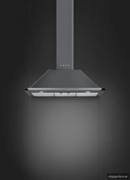 Smeg Serie Victoria Vägghängd Köksfläkt KT90GRE (grå 90cm)