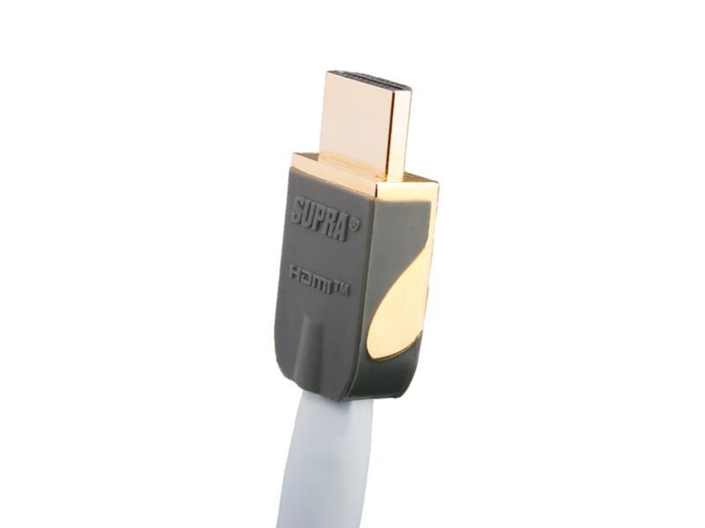 Supra HDMI 2.1 - 2m - Blå - 8K - Kabel med avtagbart kontakthus