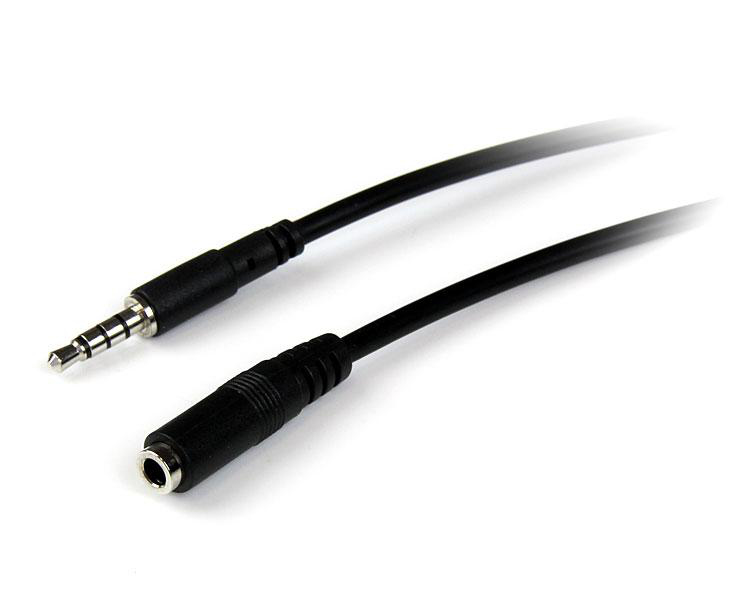 StarTech.com 3.5mm 4 Position TRRS Headset Extension