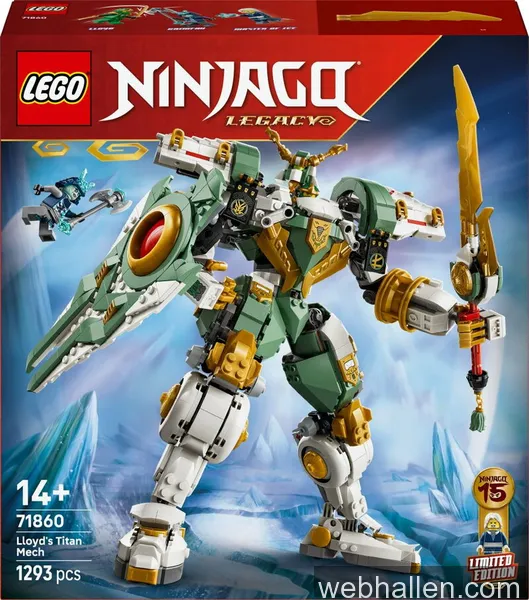 LEGO Ninjago 15-årsjubileum – Lloyds titanrobot 71860