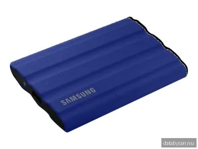 Samsung Portable SSD T7 Shield - 1TB - Blå - Extern SSD - USB 3.2 Gen 2