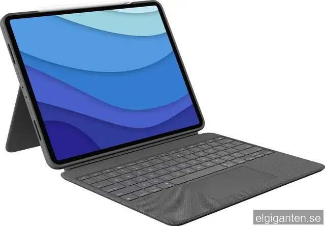 Logitech Combo Touch tangentbordsfodral för iPad Pro 11 (grå)