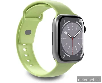 Puro Silicone watchband for Apple Watch 42–44–45-49 mm, li. green