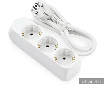 ON Extension lead 3-way grounded, 1m