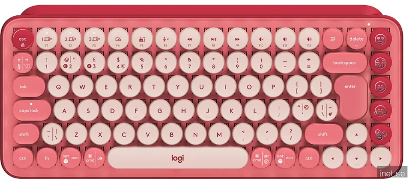 Logitech Pop Keys Heartbreaker trådlöst tangentbord