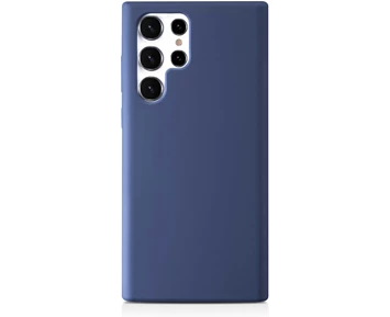 Andersson Soft silicone case w/ MagSafe Samsung Galaxy S22 Ultra Navy Blue