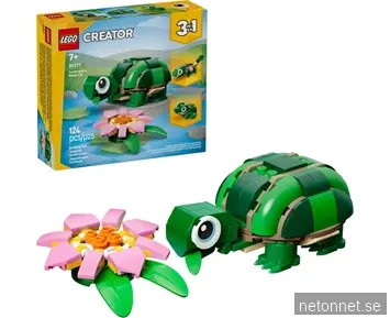 LEGO Creator Sköldpadda med näckros 31377
