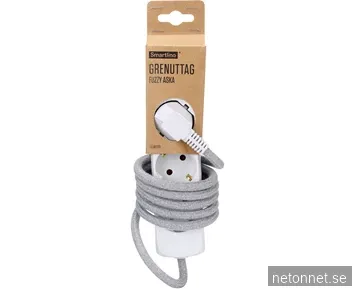 Smartline Fuzzy Grenuttag 3-V 3G1.0 1.5m Vit
