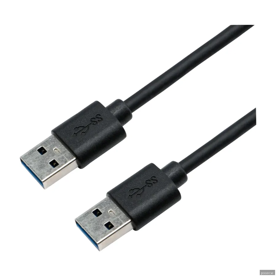 Eletra USB 3.0 Am 2M kabel, svart