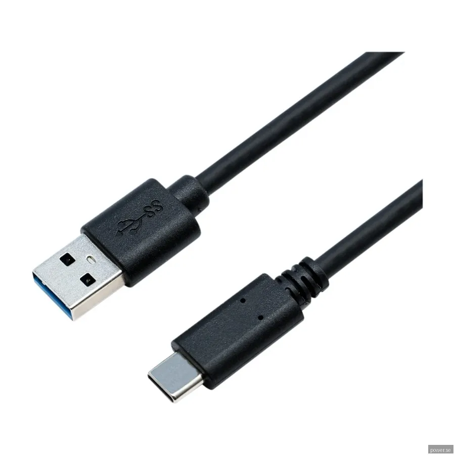 Eletra USB 3.0 Am - cm 1M kabel, svart