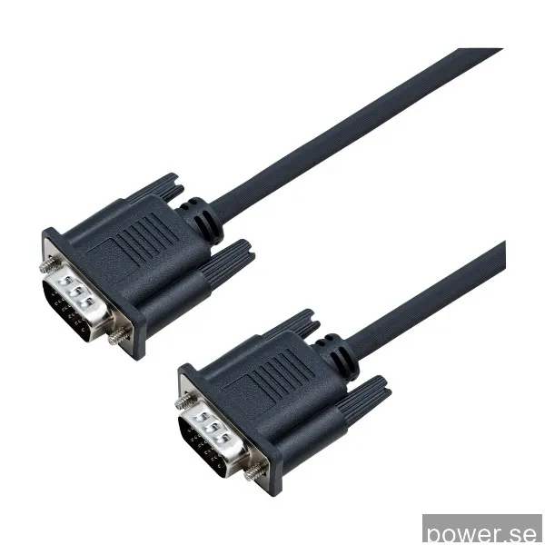 Eletra VGA M 3M kabel, svart