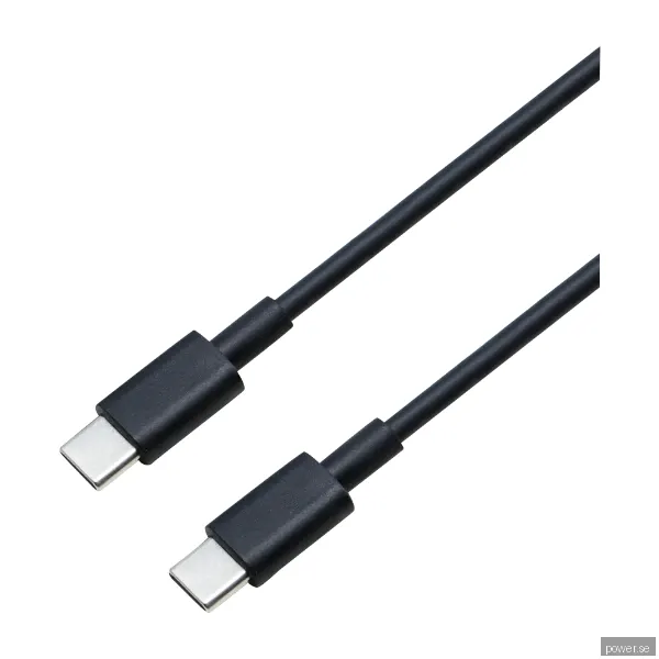 Eletra USB-C hane 2M kabel, svart