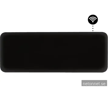 Mill Invisible Smart WiFi Gen 4 panelelement 1300W Svart