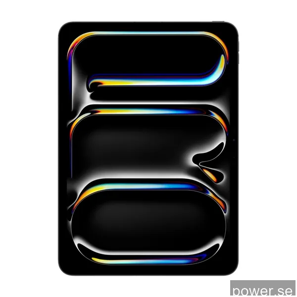 Apple iPad Pro 11-tum M5 Wi-Fi + Cellular 2 TB med standardglas - Rymdsvart