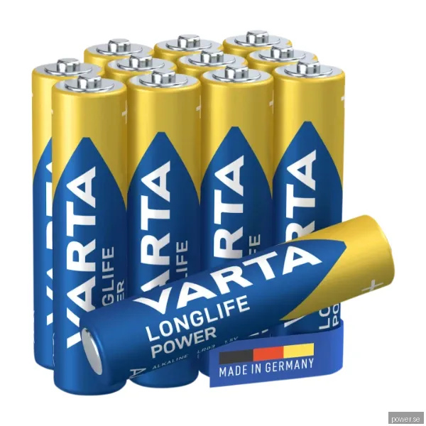 VARTA Longlife Power AAA 12 Pack