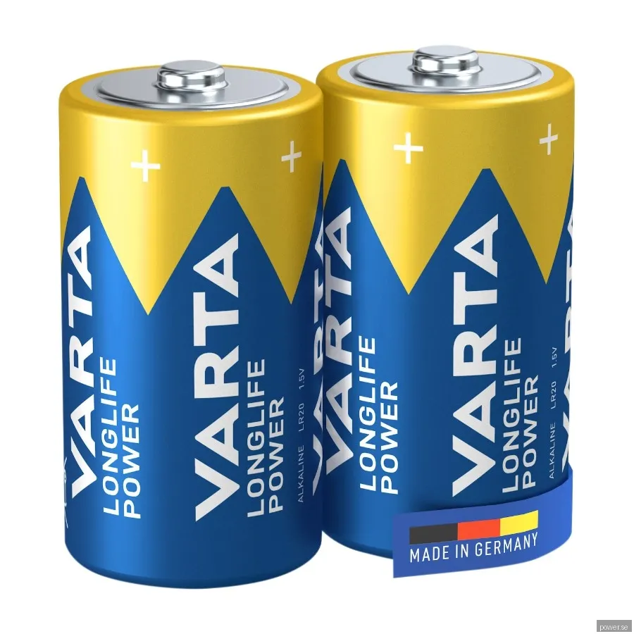 VARTA C Long Life Power 2-Pack