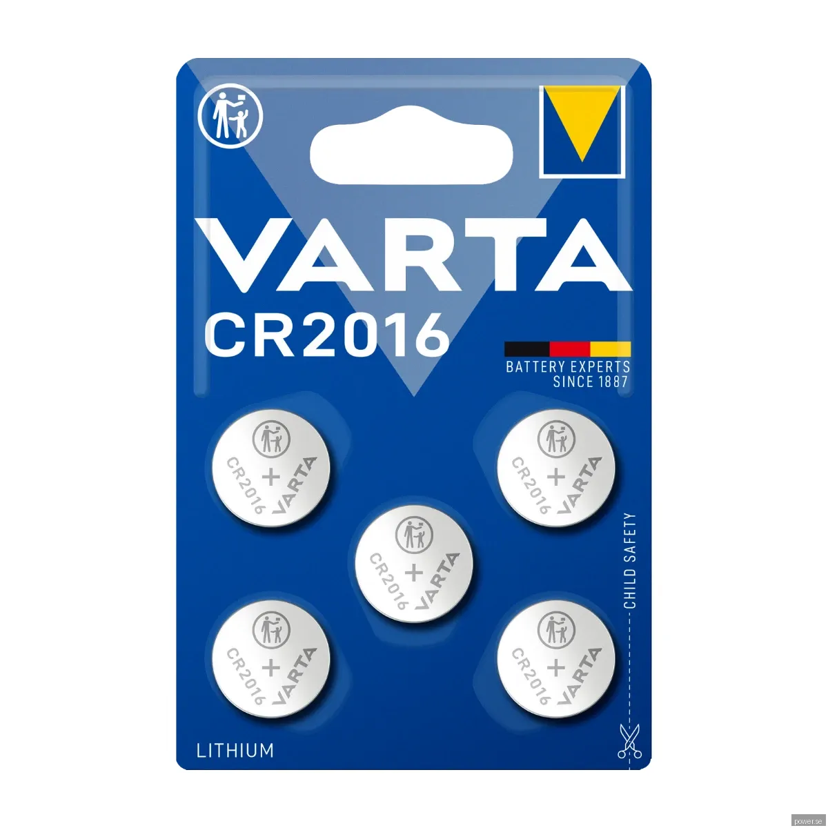 VARTA Professional battery - 5 x CR2016 - Li