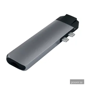 Satechi USB-C Pro Hub 4K HDMI med Ethernet (St-Tcphem), grå