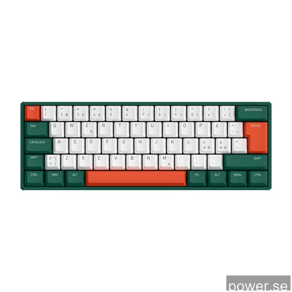 IQUNIX F60 KB Jungle Mystery mekaniskt tangentbord - CHERRY MX, brown