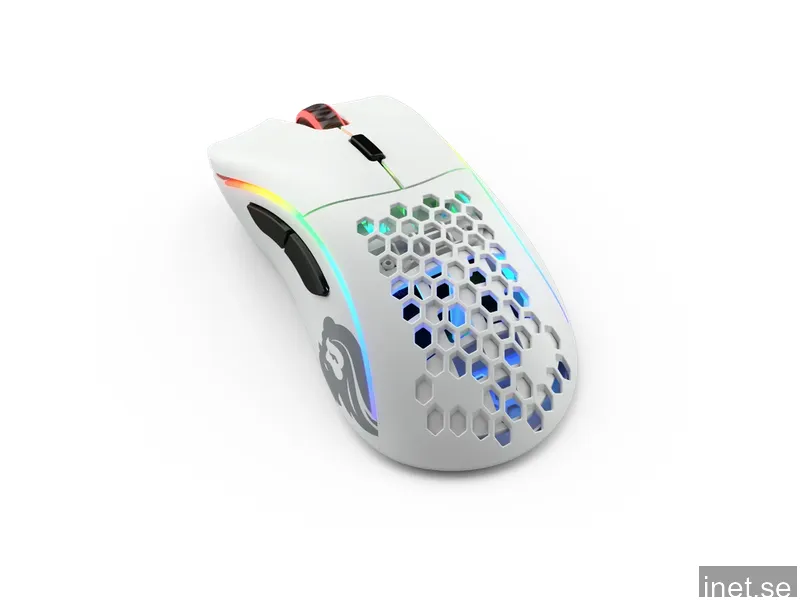 Glorious Model D trådlös gamingmus, vit