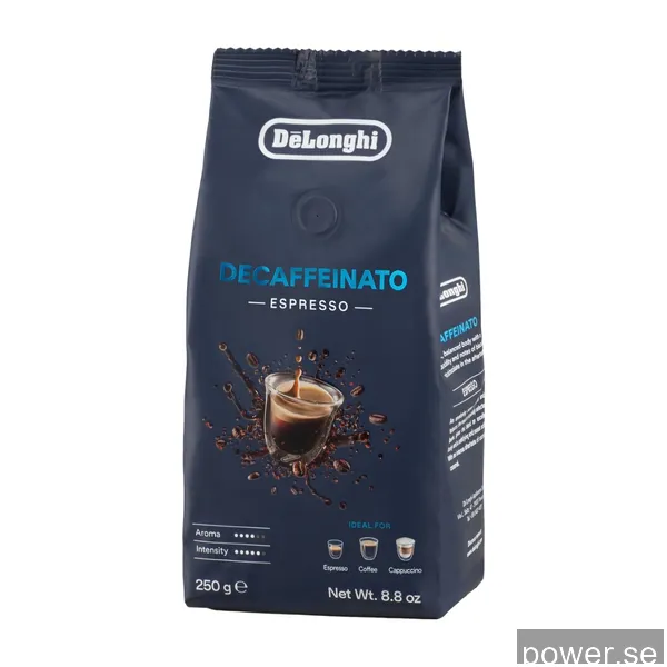 Delongi DLSC603 Koffeinfria kaffebönor, 250 g