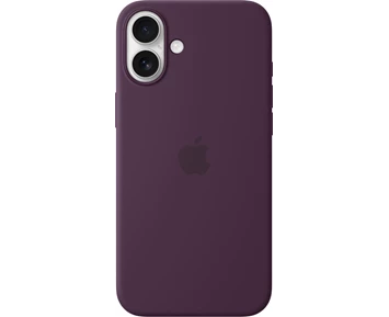Apple iPhone 16 Plus Silicone Case with MagSafe - Plum