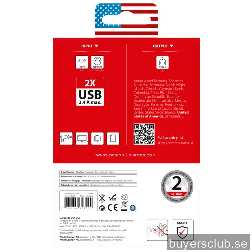 Skross adapter 1500281