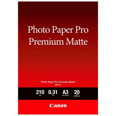 Canon PM-101 Premium Matte Photo Paper A3 / 20