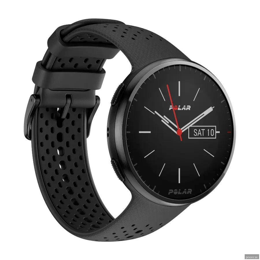 Polar Pacer Pro GPS löparklocka S-L svart/grå