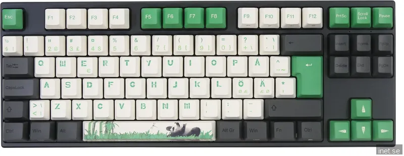 VARMILO VEM88 PANDA R2 V2 TKL MEKANISKT TANGENTBORD - EC ROSE