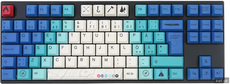 VARMILO VEM88 SUMMIT R2 V2 TKL MEKANISKT TANGENTBORD - EC ROSE